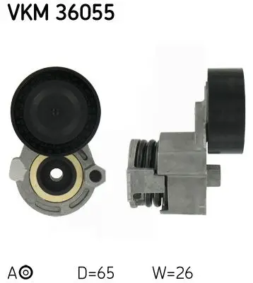 Vkm 36055 / Nissan Vantilatör Gergi Rulmanı Qashqai 1.5 DCI-Juke-Note Kütüklü