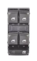 Cam Düğmesi Dörtlü/ Kromsuz A4-Q5 Bm 08-12