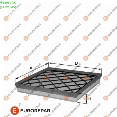 Hava Filtresi Insignia A 1.4 / 1.6 / 2.0 / 2.8 V6 A14net B16dth B20dth A28net 09 > 17