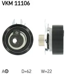 Triger Gergi Rulmanı (VW Caddy 96-01 Golf 95-98 Polo 95-02 Polo CLS 96-02 Seat Ibiza 93-02) AEE-Alm