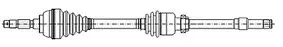 / Aks Sağ ABS,Lı (Peugeot 106 / Citroen Saxo 1.6 16V Gtı Vts 99 -)