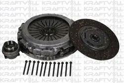 Debriyaj Seti Çıftlı Baskı-İç Disk-Dıs Disk-Pleyt-Rulman Mercedes Arocs 3342-4145 E6 Manuel Mercedes Truck