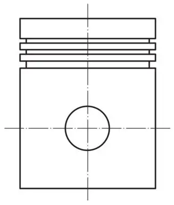 Piston + Segman 0.50 79.00mm (Opel Meriva-Z 1.6 Xep)