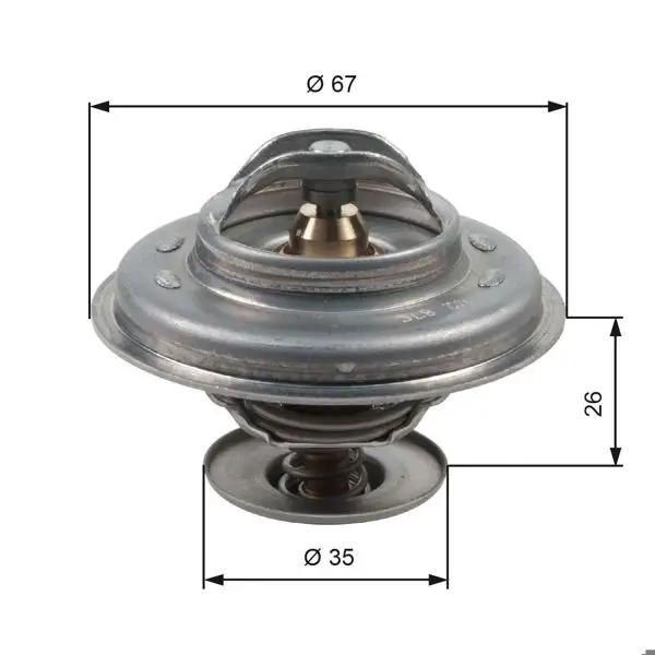 Termostat 88 C BMW M40 / 42 / 50 / 52 E30 / 34 / 36 90-95
