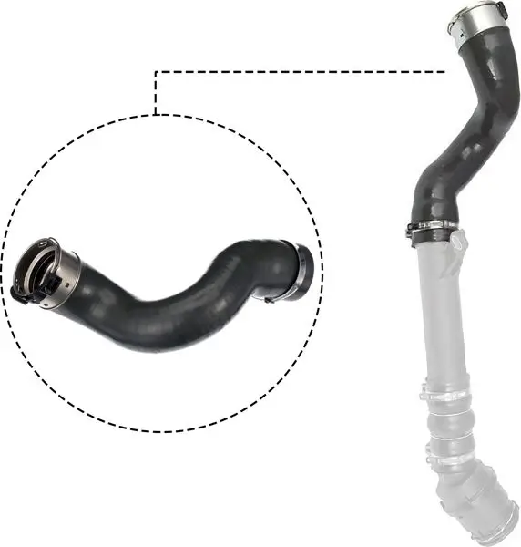 Turbo Hortumu (Silikon) (Büyük) Renault Kangoo Express II 1.5 DCI