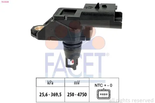 Emme Manifold Sensörü C3-C4-C-Elysee-Ds3-Ds4-Jumpy-Berlingo-2008-208-3008-301-308-5008-Partner-Expert Dv6fd 1.6 HDI Ford Focus III 11 > Fiesta 11 > B-Max-1.5 TDCI