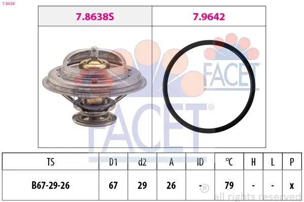 Termostat 79° Contalı Iveco Eurocargo I-III 120-180 91 > 15