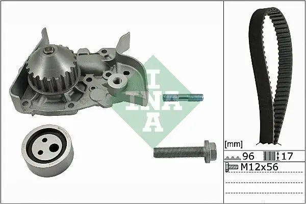 Triger Seti + Devirdaim 96 Dıs (Renault Clio 98-01-Megane.99-1.4 1.6 8V K7m)