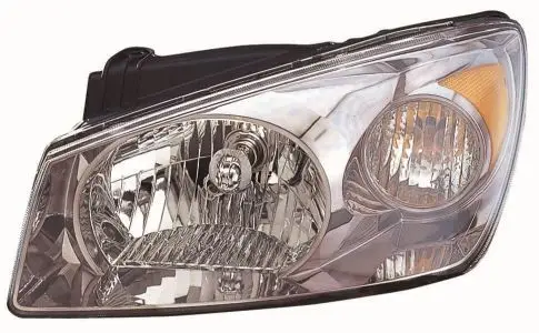 (Aydınlatma) / Ön Far Sağ (Motorlu Duman Renk)-(Kia Cerato 05 / 06)