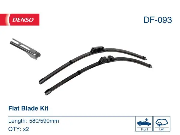 Silecek Seti 590-580mm Audi: A8 02 -