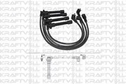 Buji Kablosu Civic V 1.6 16V Civic 1.4 / 1,5 / 1.6 16V 95-01 (Silikon Kablo)