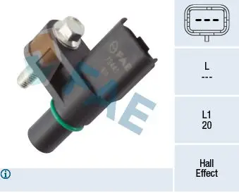 Eksantrik Mil Sensörü 108-2008-208-3008 I-II-301-308 II-5008-I-II-Partner-Berlingo-C1-C3 II-III-C4