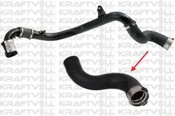 Turbo Borusu Megane II / Scenic II / Laguna II 1.5 DCI-Kangoo II 1.5 DCI