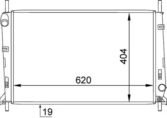 / Su Radyatörü Brazing (Ford Mondeo 2.0 Ztece 93-00) 8Mk376754-791