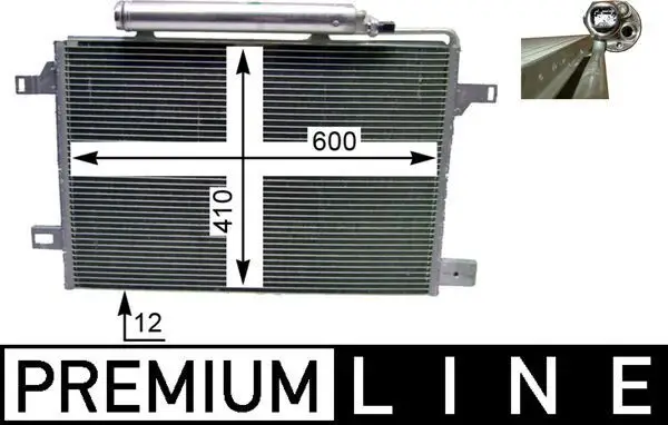 Klima Radyatörü 169 / 245 E.M. (Ac369000p)