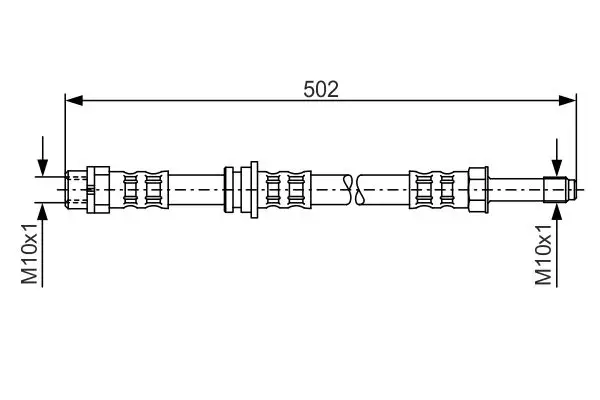 Fren Hortumu E-46 Arka
