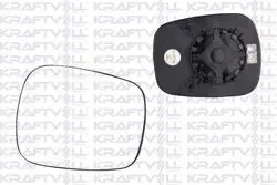 Dış Dikiz Ayna Camı Elektrikli Isıtmalı Convex Camlı Sağ-Sol Kangoo 02-> 08
