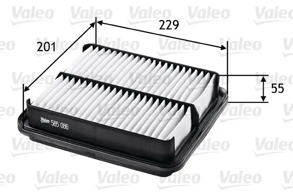 Hava Filtresi-(Suzuki Grand-Vitara V6 1996-01 / Grand Vitara 99-05 1.6-2.0-2.5 G16b-J20a-H25a / Vitara 94-99 J20a-H25a / Samuraı