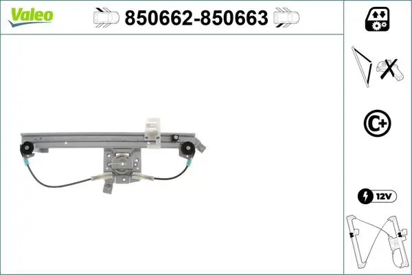 Cam Mekanizması Arka Sol (Renault Scenic II-Grand Scenic II 03 -)