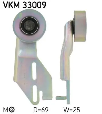 V Kayış Gergi Rulmanı Ayaklı (Peugeot 106 1.5D Nac)