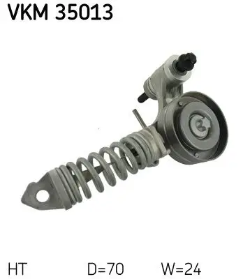 V Kayış Gergi Rulmanı Kütüklü (Agila / Tigra / Corsa B / C / D 1.2 16V X12xe Z12xe Z12xep Astra H 1.4 Z14xep)