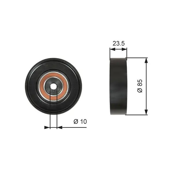 V Kayış Gergi Rulmanı (Suzuki: Grand Vitara I Sx4 2.0 4×4 98 -)