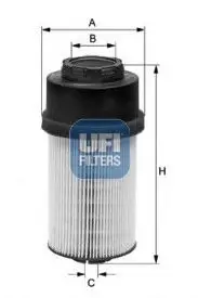 Yakıt Filtresi Daf Cf75 Cf85 01 > 13 Xf95 02 > 06 205 mm