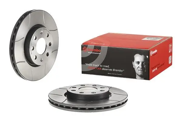 Fren Diski Ön Havalı 257mm 6 Bijon (Fiat Grande Punto Opel Corsa D1.2 1.4 1.3 CDTI 06 /) Çizgili