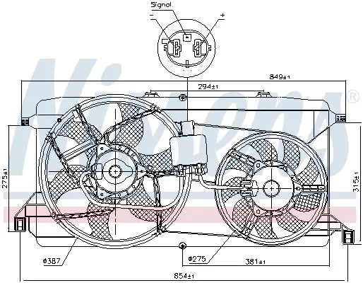 Fan Motoru Ford Transit 260 (2006) 2.2 TDCI