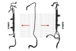 Yakıt Borusu Braket Hariç Doblo 1.3 Multijet