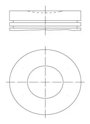 Motor Piston Segman P206 Gtı P607 P406 Ym 806 P307 Expert P807 P407 C4 Xsara II C8 Jumpy Xsara Picasso C5 Evasıon (00 05) Ew10j4 (2.0 16V) / (85,60mm) / (0,60 Farklı)