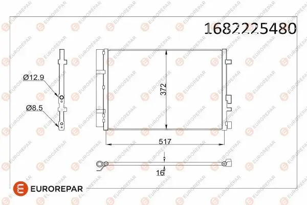 Psa / Erp Klima Radyatörü Hyundai i20 II