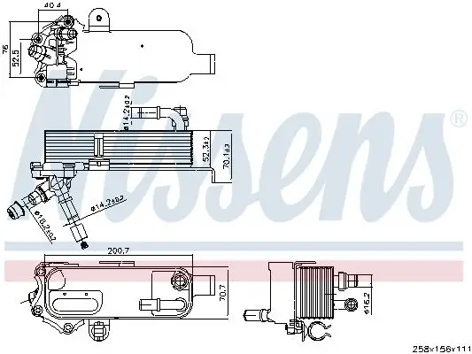 Şanzıman Yağ Soğutucu BMW N13 N20 N26 F20 F30 F22 F32 F34 F36