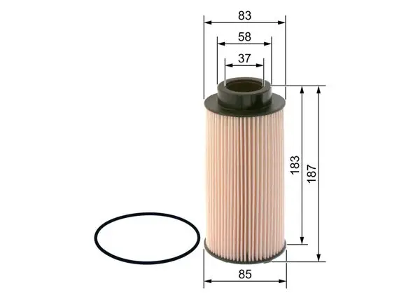 Yakıt Filtresi Filtre Elemanı