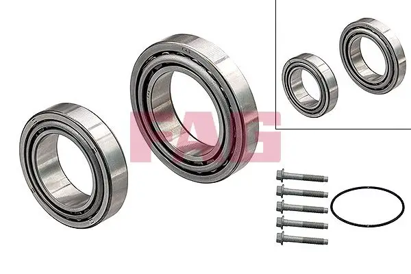 Teker Rulmanı Arka (387As / 382A + St5183) Çift / Tek Teker