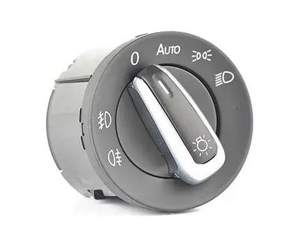 Far Anahtarı Sisli  Auto-Krom Golf6-Golf7-Jetta-Caddy4-Passat-T6 Bm 10-