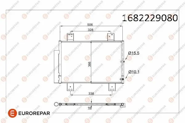 Psa / Erp Klima Radyatörü Daihatsu Terios (J2_)