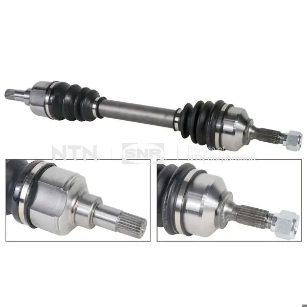Aks Sol Komple P206 (Dıs Freze:21 Ic Freze:22 Boy:604,5mm) Tu5jp (1.6 8V) Dv4td (1.4 HDI 8V) Abssız
