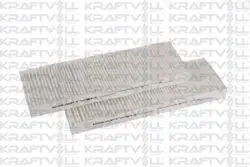 Polen Filtresi Audi A6 2.0 / 2,4 / 2,8 / 3,0 / 3,2 04 > 11 Karbonsuz İkili