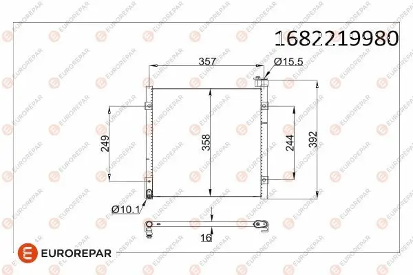 Psa / Erp Klima Radyatörü Honda Hr-V 1.6 (99 >)