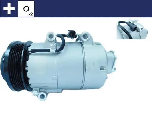 Klima Kompresor Komple C-Max (Dm2) 2.0 TDCI 07-10 Kuga I 2.0 TDCI 10-12 Volvo V50 (545) 2.0 D 05-10