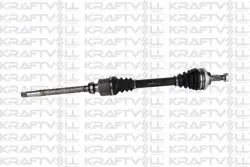Aks Sağ Komple P206 (Dıs Freze:25 Ic Freze:22 Boy:880mm) ABS Li: 48 Dıs Tu5jp4 (1.6 16V)