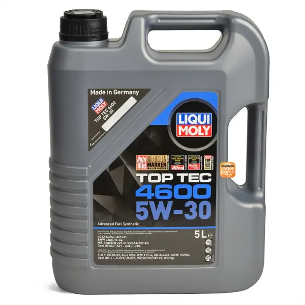 4600 TOP TEC 5W-30 Tam Sentetik Motor Yağı (5 Litre) 2025