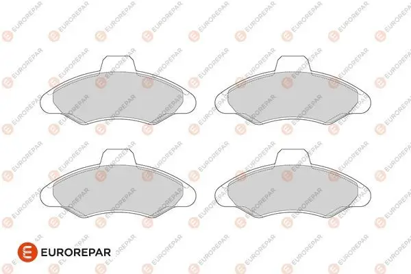Psa / Erp Ön Fren Balatası (130.8 mm) Ford Fiesta 1.4 00-Gdb897
