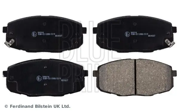Hyundai i30 Kia Ceed 07-12 Ön Fren Balatası
