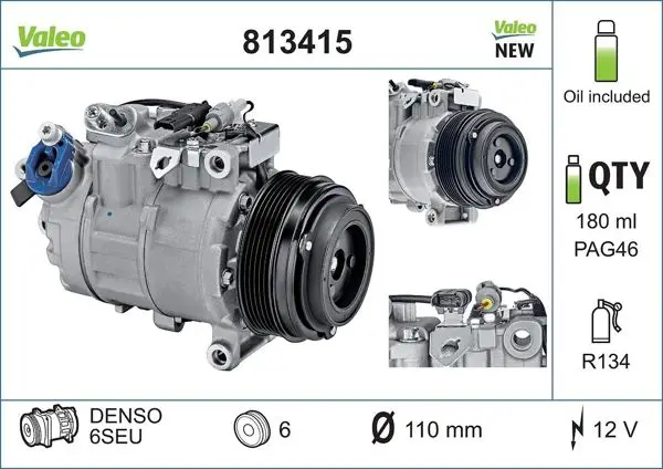 BMW E87-E90 N47 Klima Kompresörü 64526987862