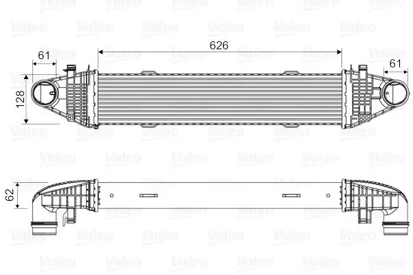 Turbo Radyatörü (Intercooler) 09-C-Seri (W204-S204) E-Seri (W212-S212)