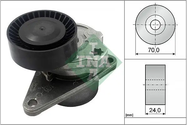 V Kayışı Gergi Bilyasi Volvo (S40 / S70 / S60 / S80 / V70 / Xc70 / Xc90 (Benzinli) (99-14) Oem
