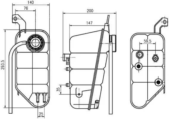 / Genleşme Tankı (Mercedes W220)