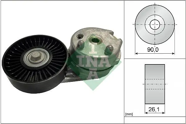 V Kayış Gergi Rulmanı Discovery 4 10-16 Range Rover Sport 10-Range Rover 13-3.0 V6